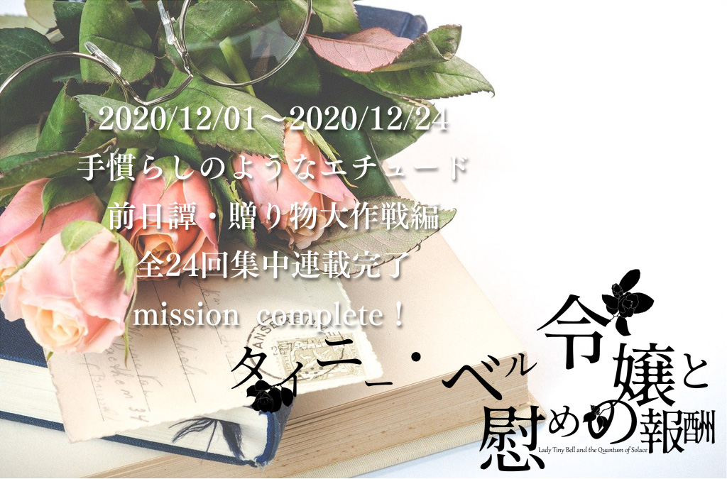 アドベントカレンダー完走の巻